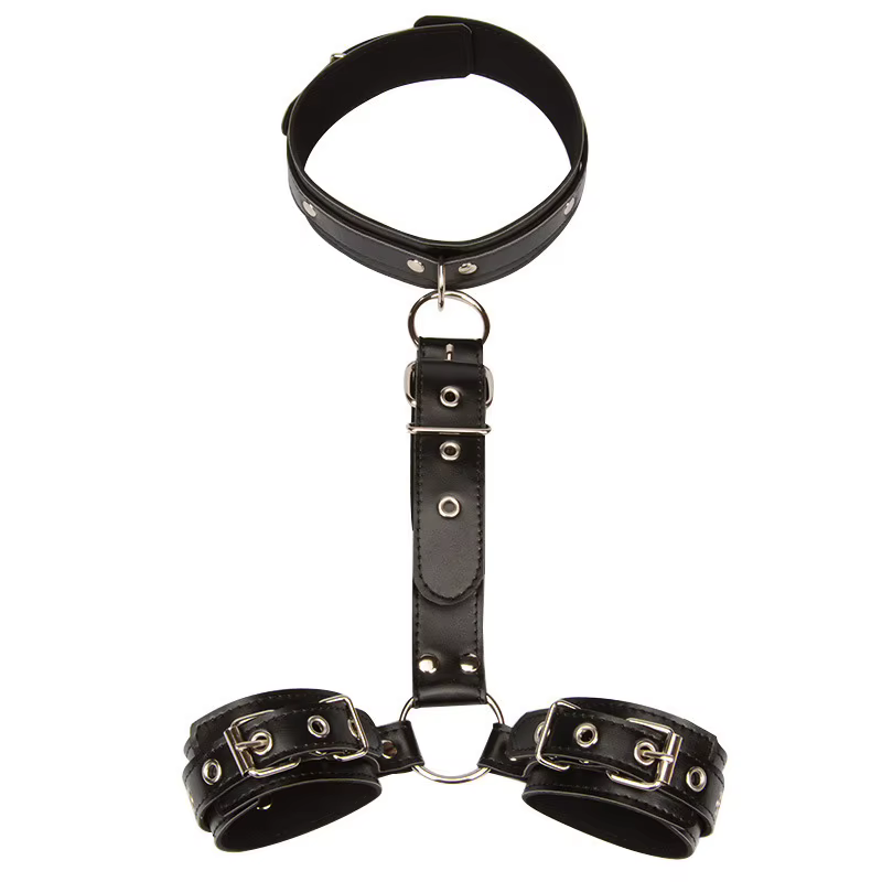 Jeux pour adultes, menottes de cou réglables, collier de Bondage BDSM, contraintes, jouets sexuels érotiques pour femmes, Couples, produits Sexyshop 18