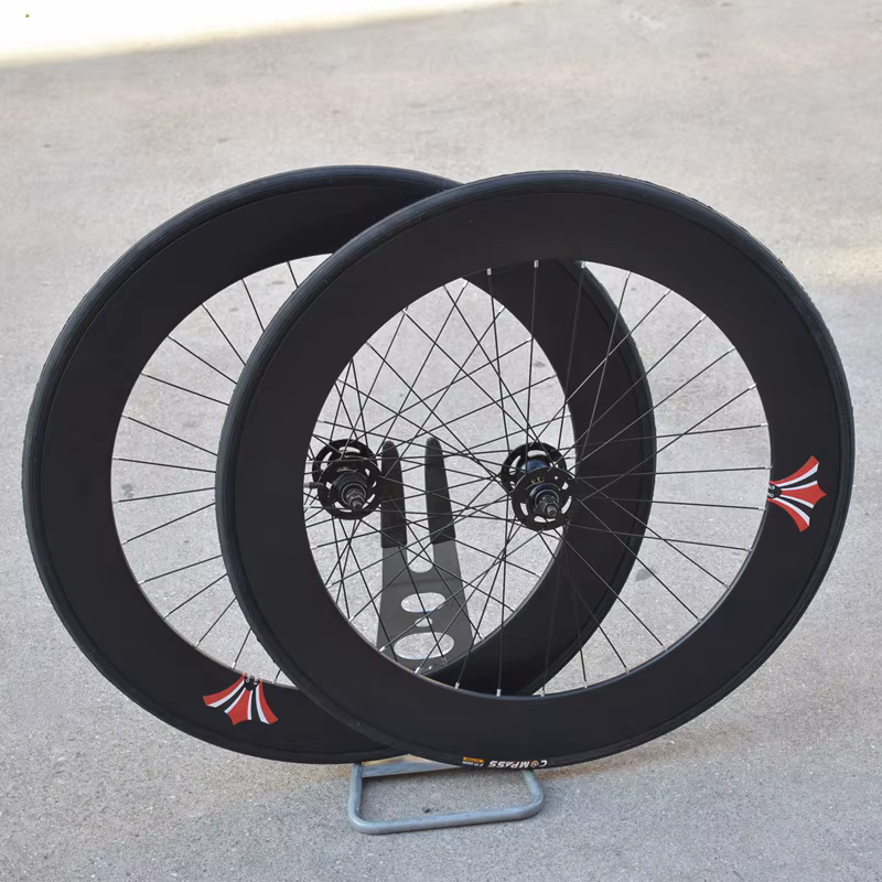 Paire de roues de vélo à pignon fixe, alliage d'aluminium, piste Fixie, roue de course de vélo à vitesse unique avec moyeu de roulement 32H, 70mm, 700C