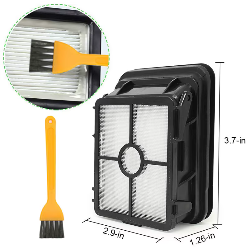 Rouleau de filtre Hepa pour Bissell Crosswave 1785 2551 2328 2303 2305 2306, nettoyeur de sol, tapis pour animaux de compagnie, pièces de tapis 1866 1868 humide et sec