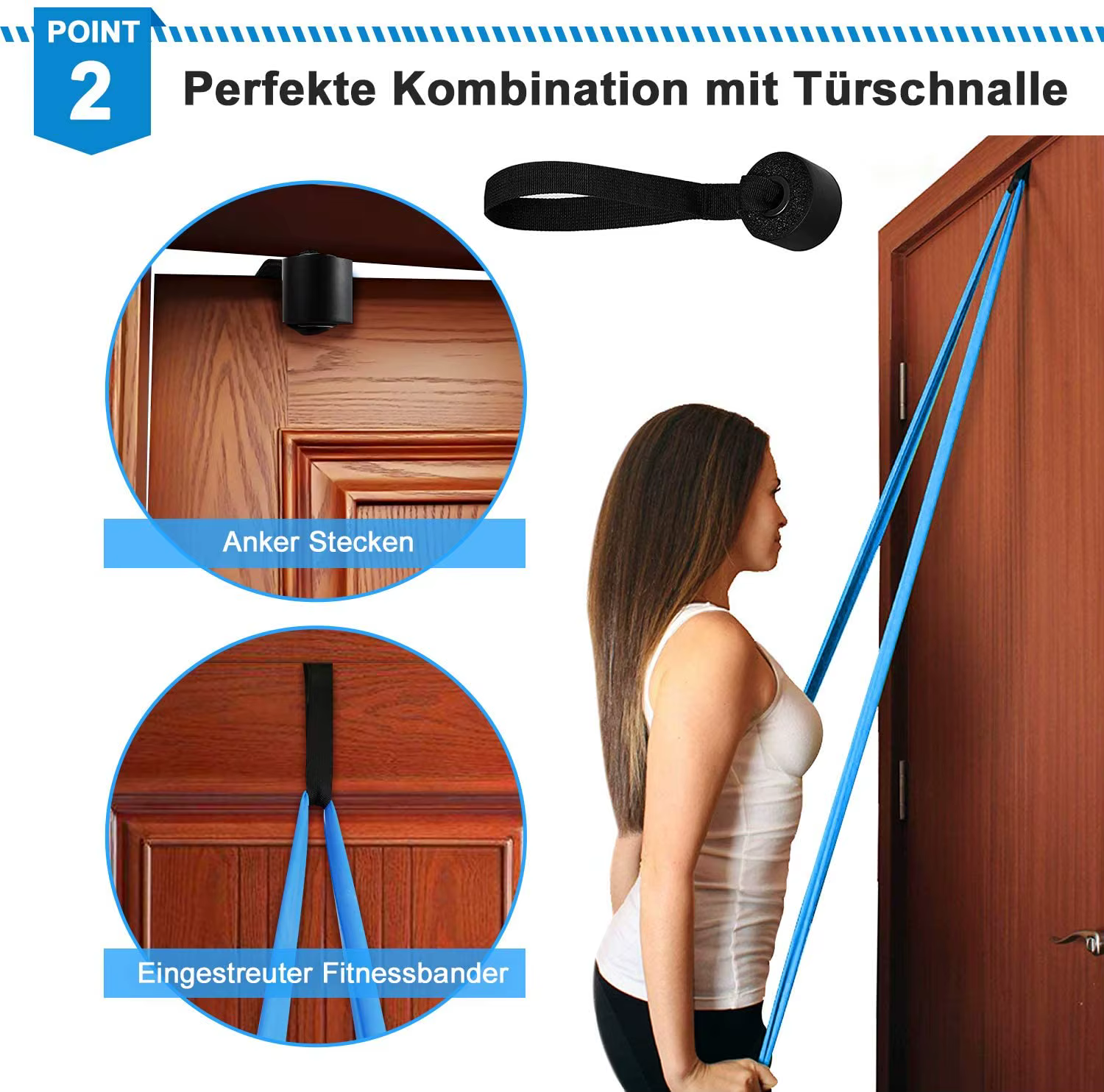 Bandes de Fitness élastiques 3 pièces