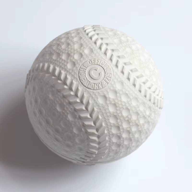 Balle de Baseball en caoutchouc souple pour débutant, 1 pièce, sécurité pour enfants, jeunes hommes et femmes, entraînement sûr, 3 tailles au choix
