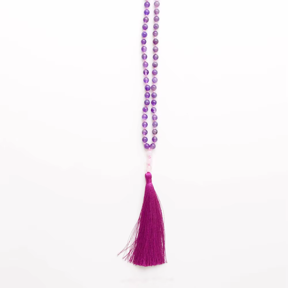 Collier de perles tibétaines Mala