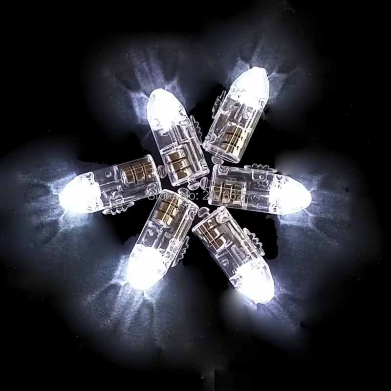 Mini lampe LED blanche pour ballon, lanterne en papier, ballon floral, pour décoration de fête de mariage, 12 pièces