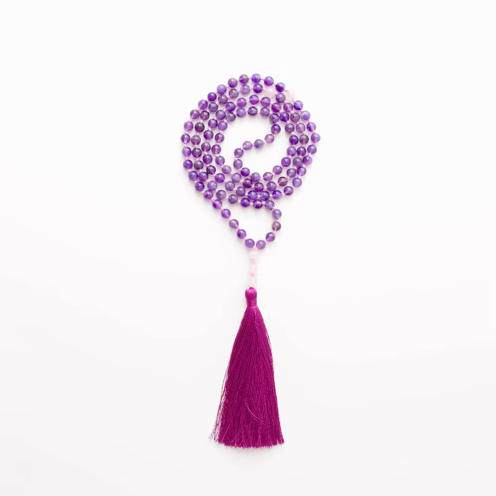 Collier de perles tibétaines Mala