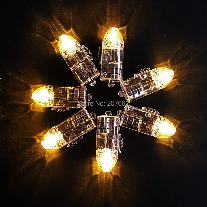 Mini lampe LED blanche pour ballon, lanterne en papier, ballon floral, pour décoration de fête de mariage, 12 pièces