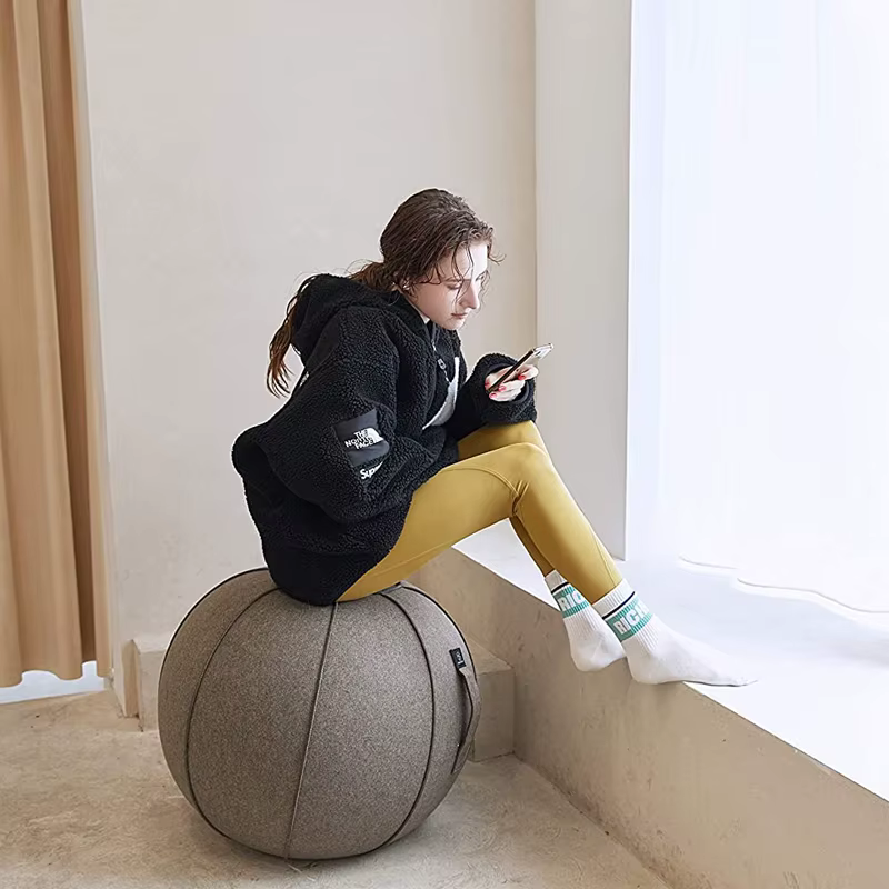 Balle d'exercice de yoga pour le bureau et la maison