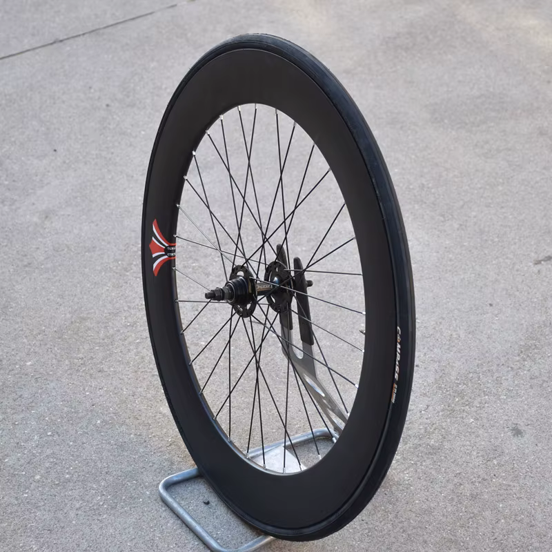 Paire de roues de vélo à pignon fixe, alliage d'aluminium, piste Fixie, roue de course de vélo à vitesse unique avec moyeu de roulement 32H, 70mm, 700C