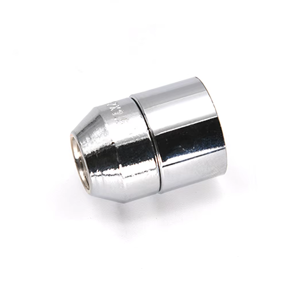 4 écrous de roue serrure 1 clé M12x1.5 serrures de roue écrous antivol pour Toyota pour Honda pour Acura US pneu écrous de verrouillage chromés 4 + 1
