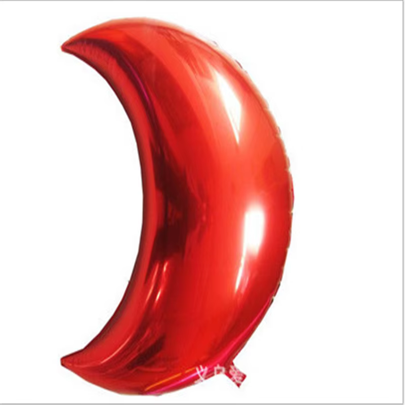Ballons de fête en Film d'aluminium, 5 pièces, 10 pouces, lune, décoration d'amour pour mariage, saint-valentin