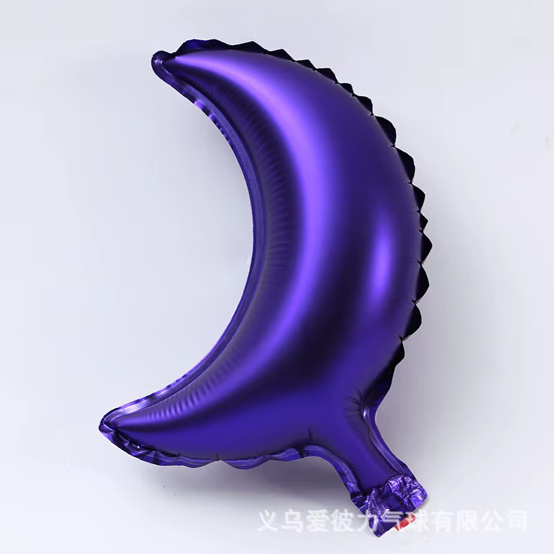 Ballons de fête en Film d'aluminium, 5 pièces, 10 pouces, lune, décoration d'amour pour mariage, saint-valentin