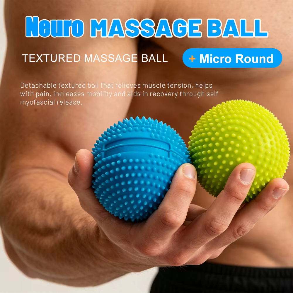 Balle de massage texturée Neuro Ball pour la relaxation myofasciale