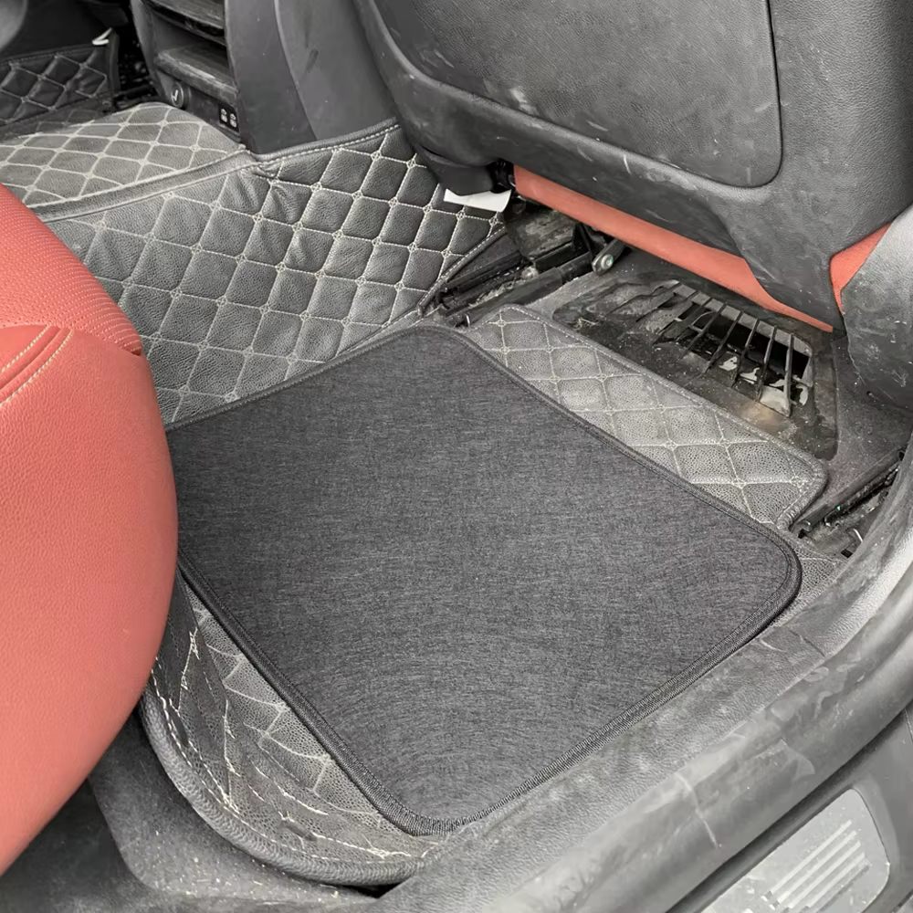 Tapis de sol de voiture universels, 4 pièces/ensemble, adaptés aux SUV, berlines, fourgonnettes, caravanes, tapis de sol avant et arrière, tapis de sol automobiles