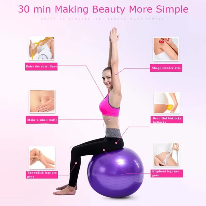 Ballon de yoga d'équilibre 55-75 cm