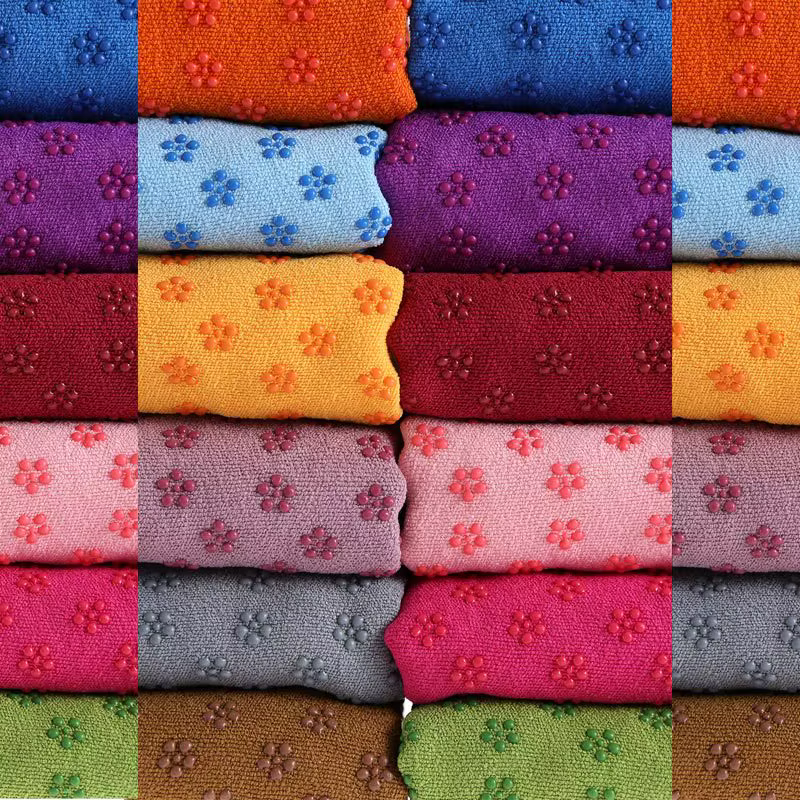 183*63 cm Portable anti-dérapant absorbant la sueur tapis de Yoga serviette
