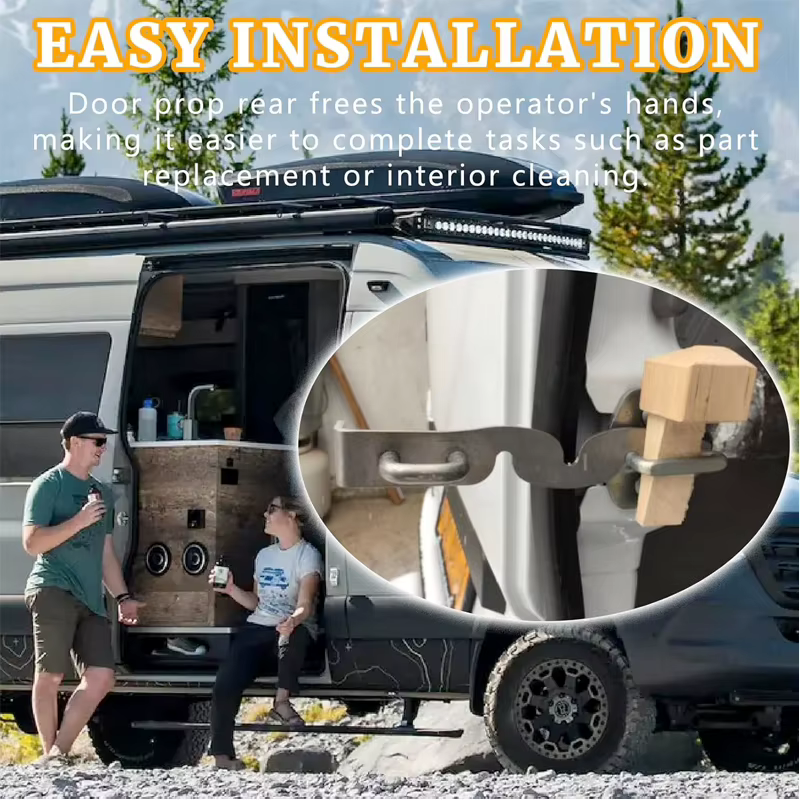 Support de porte arrière pour Ford Transit NCV3 & VS30 Sprinter, butée de porte arrière, support de loquet de porte arrière, support de porte arrière