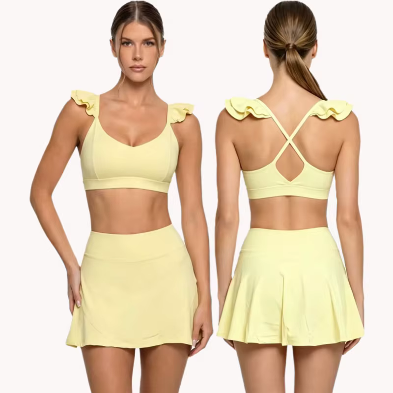 Ensemble de yoga pour femme pour les vacances en plein air