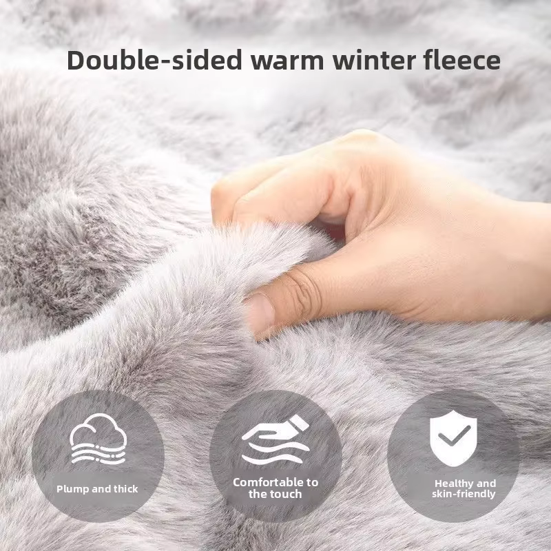 Tapis de couchage pour chien de grande taille, coussin pour l'hiver, double face, pour garder au chaud, pour Golden Retriever, coussin de couchage anti-stress