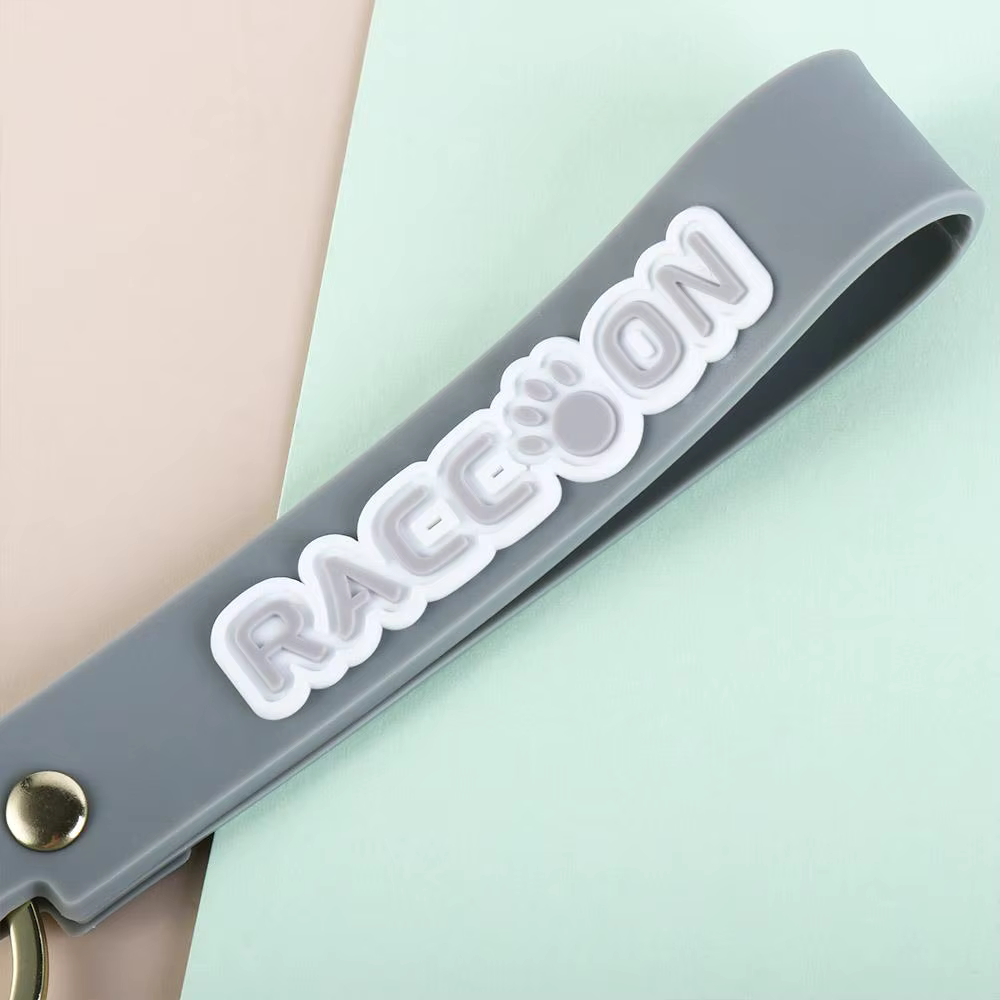 Accessoire suspendu pour Couple, étui pour écouteurs mignon en alliage d'animaux, pendentif coréen pour enfants, porte-clés raton laveur, dessin animé, décor de sac à dos