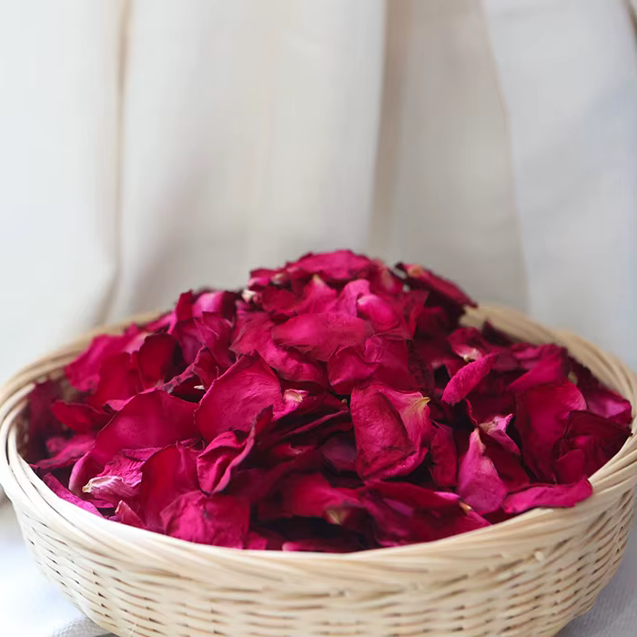 Bain de pétales de Rose bain de fleurs séchées naturelles bain de pieds, bain de bulles de lait d'hôtel de source chaude bain de pétales décoration de salle de bain de pétale