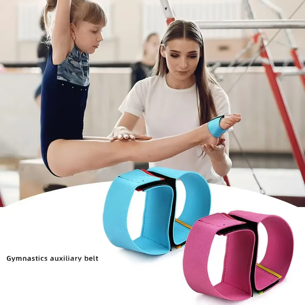 Sangles de pied de gymnastique – Support robuste pour l'entraînement et la rééducation