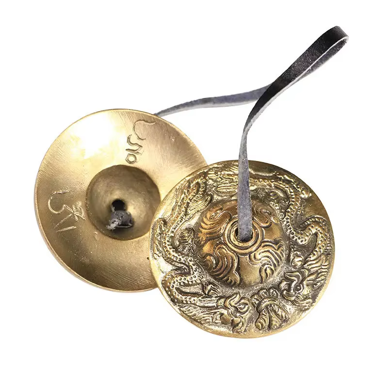 Cymbales tibétaines Tingsha