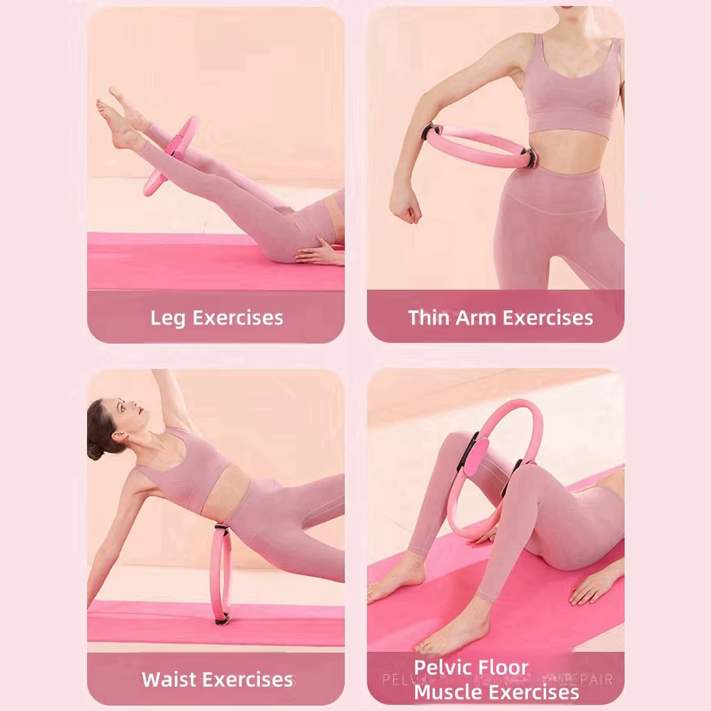 Anneau de Pilates Yoga Fitness cercle magique plancher pelvien entraînement musculaire ouvert beau