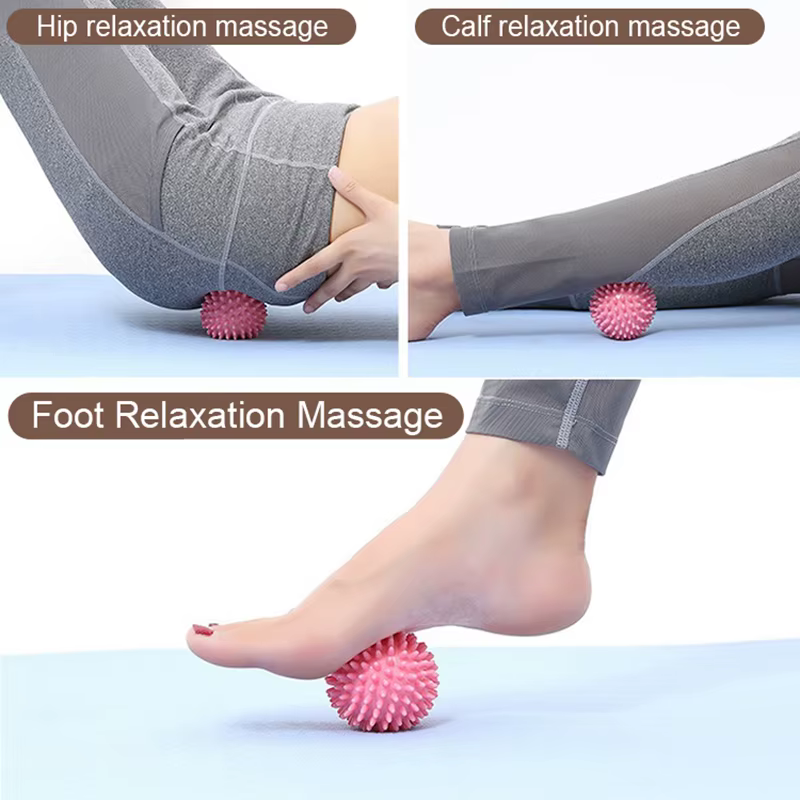 Balle de massage des pieds avec pointes