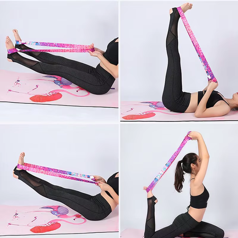 Pilates sangle de Yoga élastique bande tapis