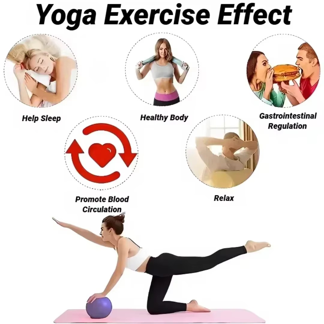 NOUVEAU Ballon de Yoga et Pilates 25CM pour Exercices de Gymnastique