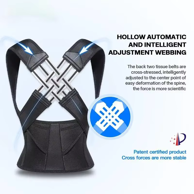 Correcteur de posture | Ceinture de soutien du dos réglable pour la Correction de la taille abdominale