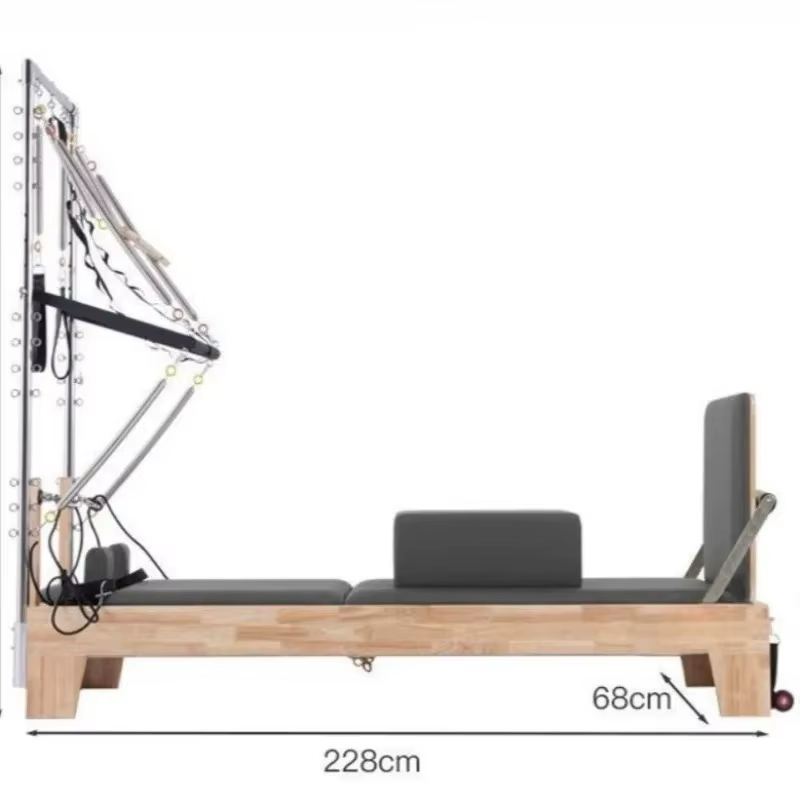 Tour de Pilates Reformer de Haute Qualité pour Studio de Fitness à Domicile – Équipement d'Exercice