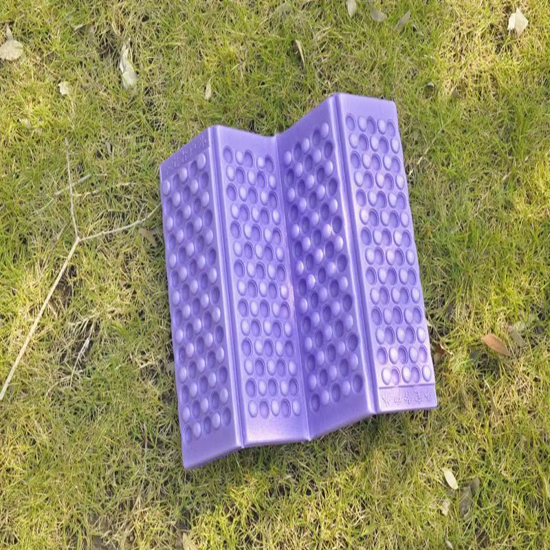 Tapis de massage nid d'abeille pliable en 4 parties en XPE