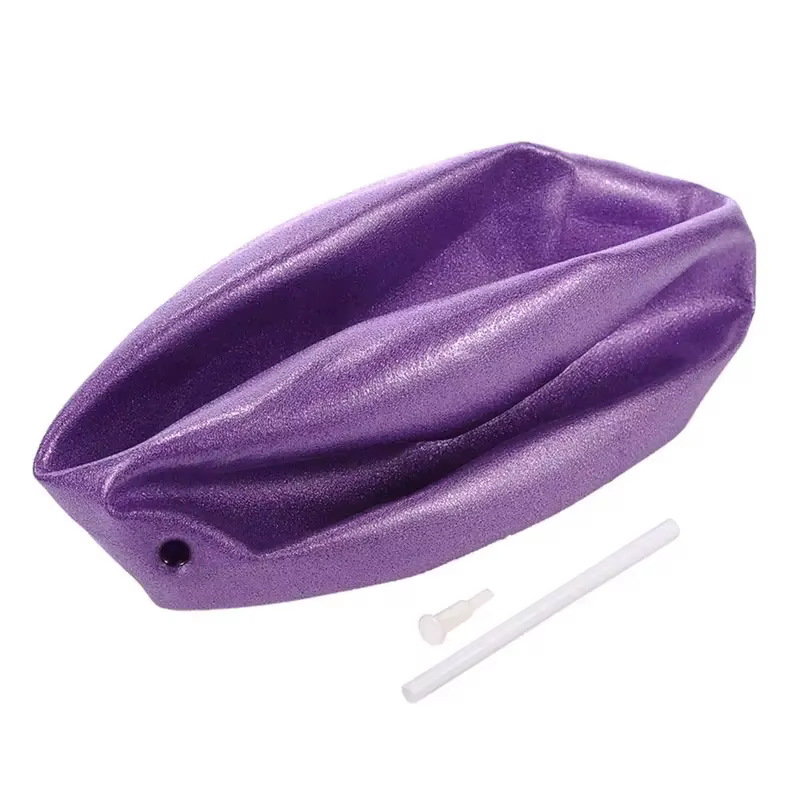 1PC Ballon d'exercice givré épaissi avec clip dorsal