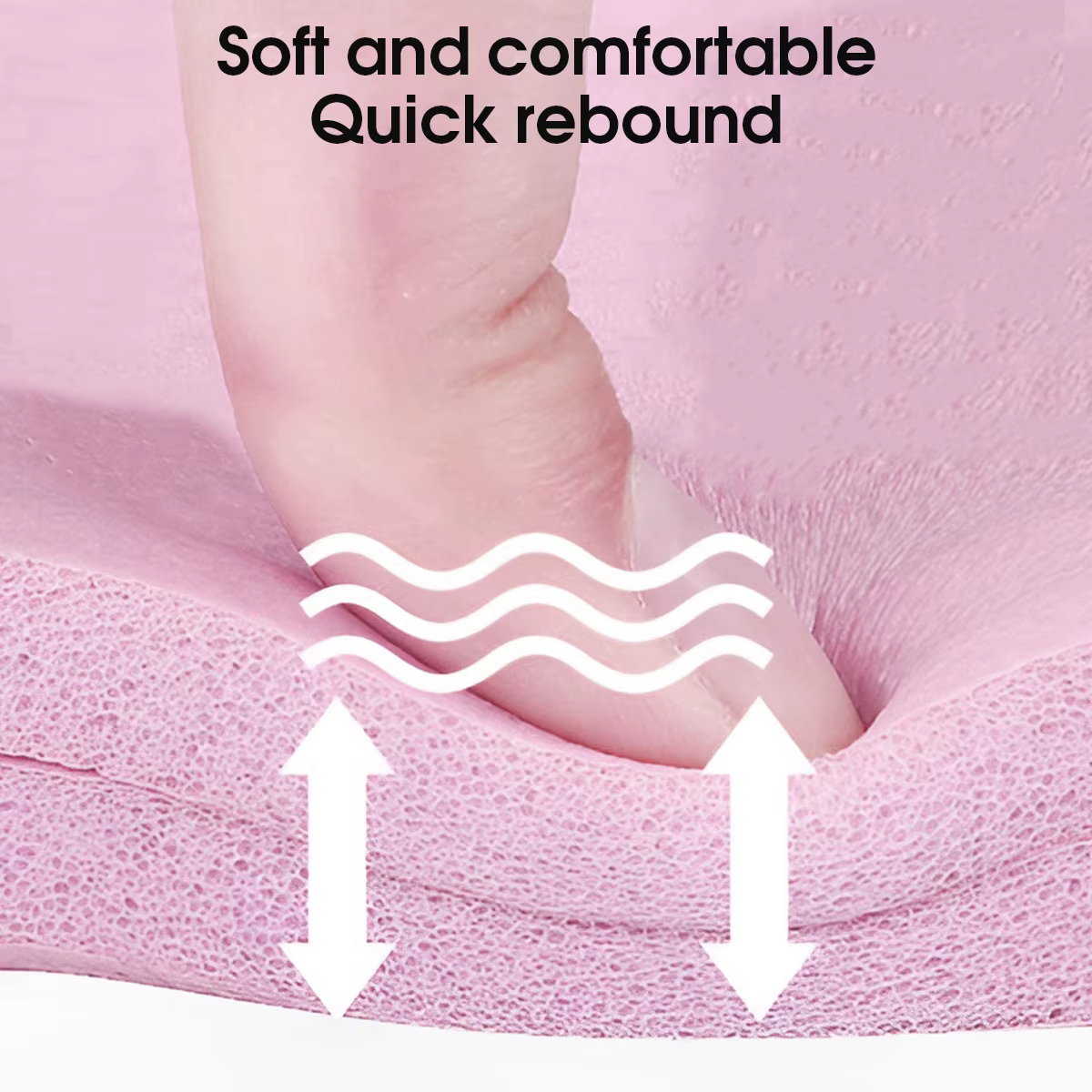 Tapis de Yoga pliable rose, écologique, EVA, pour voyage, Fitness, exercice, épaisseur 3/4/6mm, pour les entraînements de Yoga, Pilates