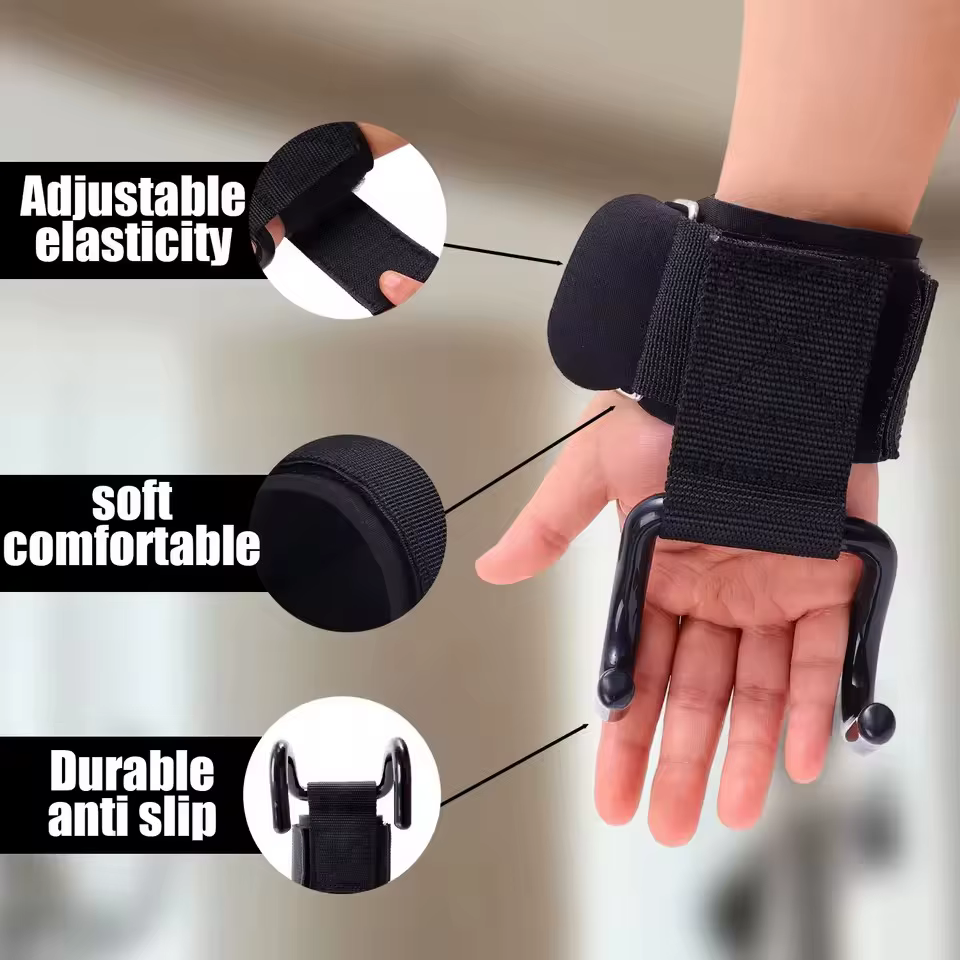 Sangles de poignet pour barre de traction pour le fitness