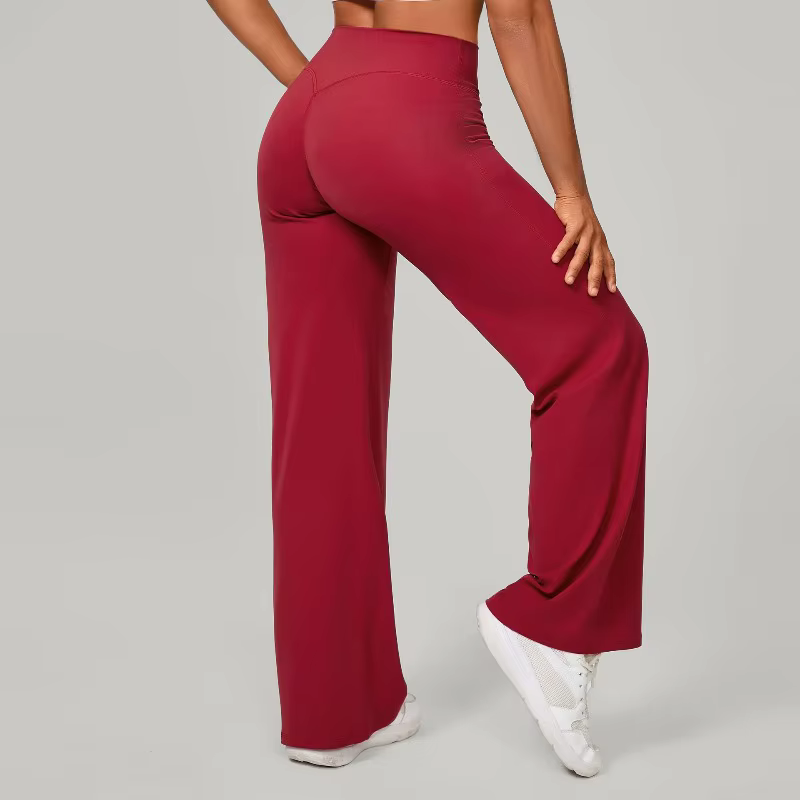 Pantalons de yoga droits pour femmes