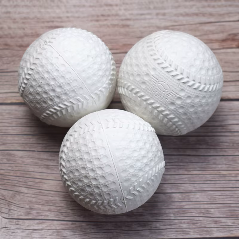 Balle de Baseball en caoutchouc souple pour débutant, 1 pièce, sécurité pour enfants, jeunes hommes et femmes, entraînement sûr, 3 tailles au choix