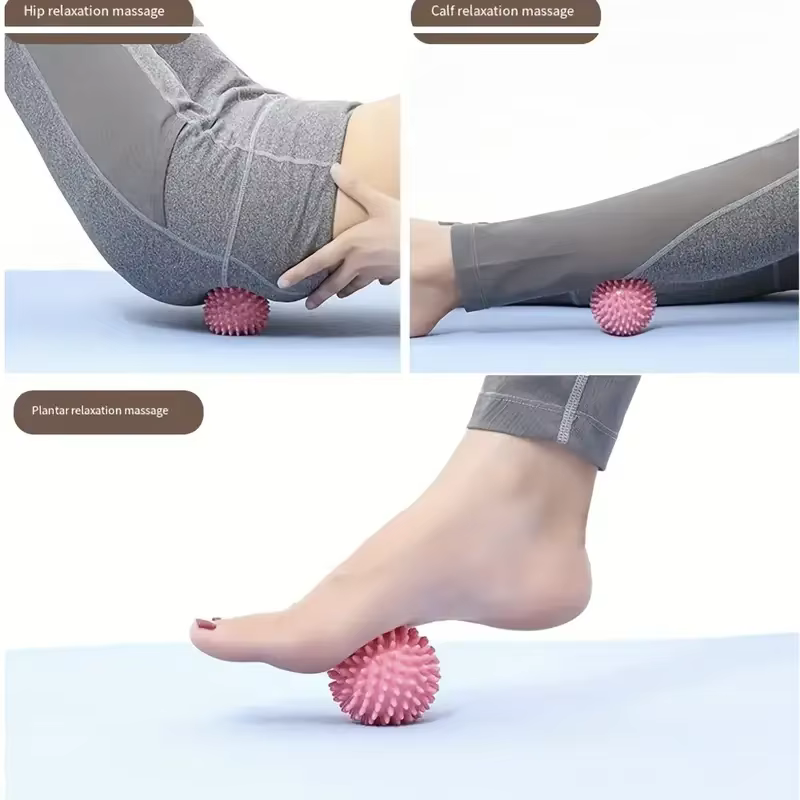 Balle de massage méridien pour les jambes et le cou