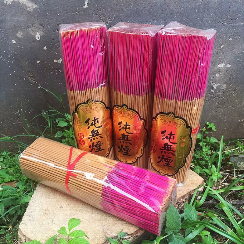 Bâtons d'encens en bois de santal sans fumée pour la méditation
