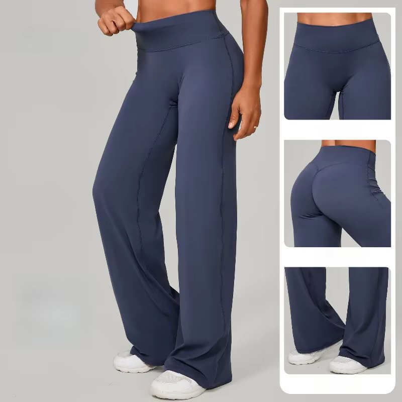 Pantalons de yoga droits pour femmes