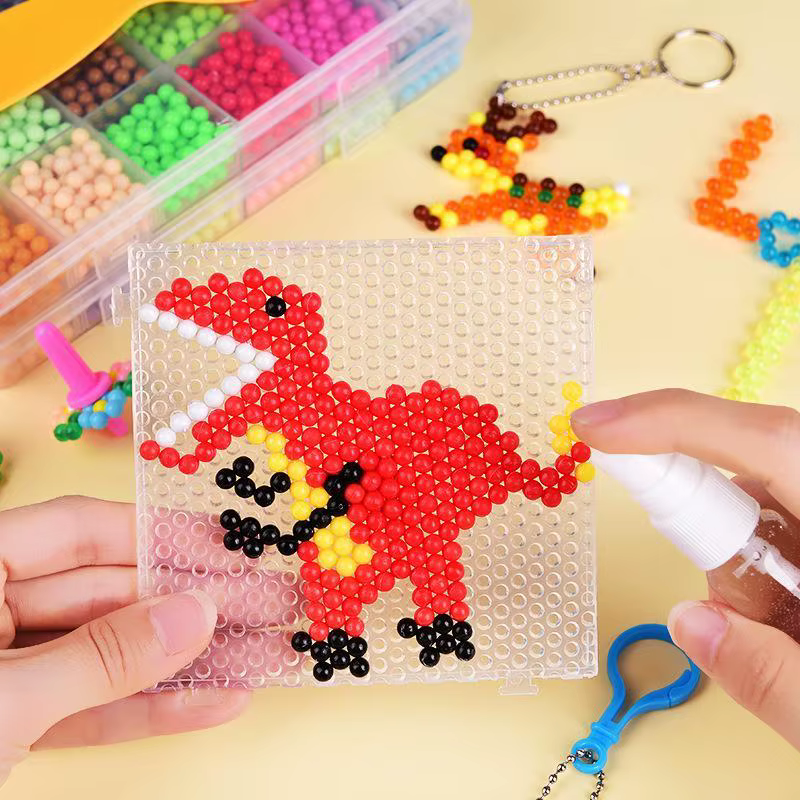 10 couleurs 1000 perles magiques de brume d'eau magique à la main bricolage perles magiques Puzzle éducatif jouets pour enfants