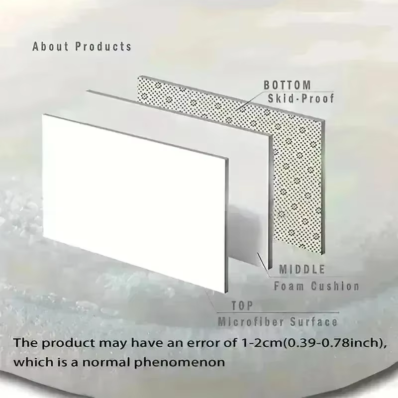 Tapis de bain à motif de vague d'océan bleu, paillasson doux et absorbant pour entrée de salle de bain, tapis de sol imperméable, décoration confortable pour la maison