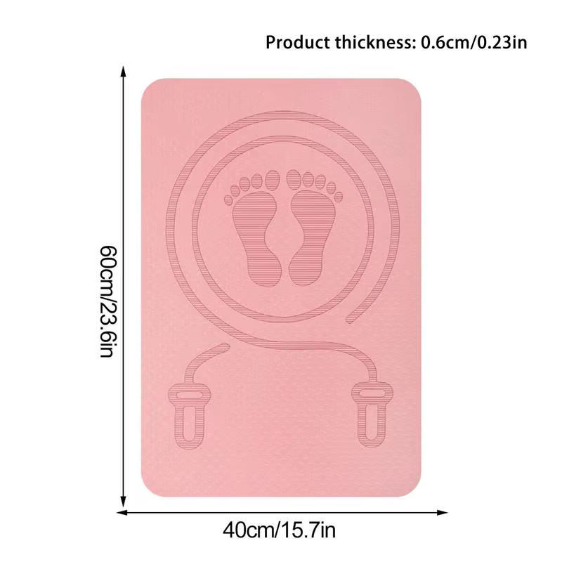 Tapis de saut à la corde de 6 mm en TPE