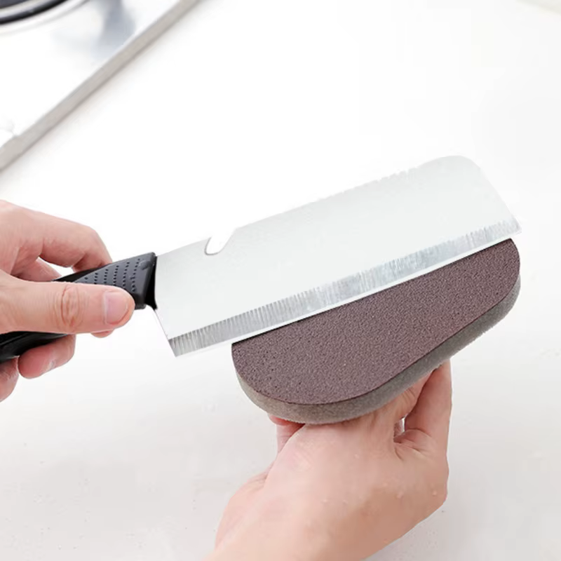 Éponge magique émeri, brosse, lingette, gomme, nettoyeur, cuisine, bain, rouille, forte décontamination, outils de nettoyage avec poignée, outils ménagers