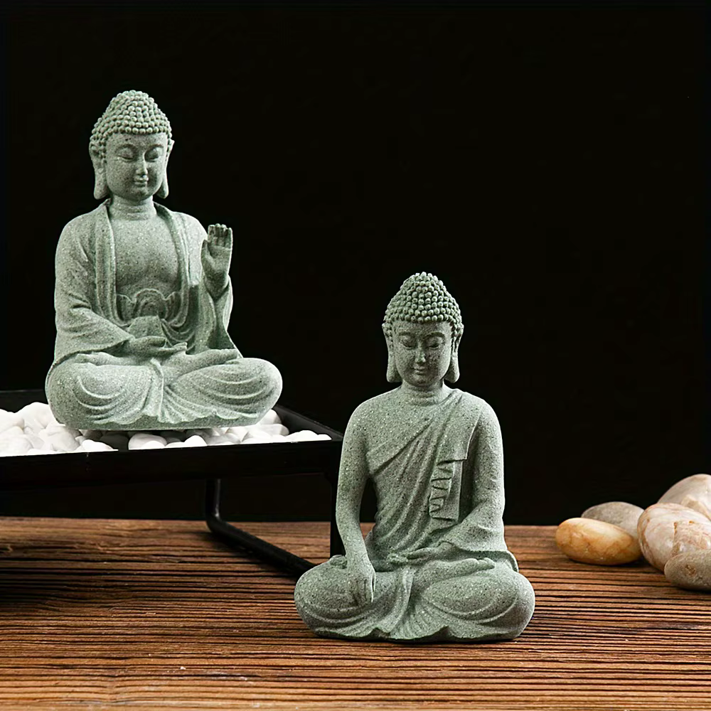 Statue de jardin de bouddha