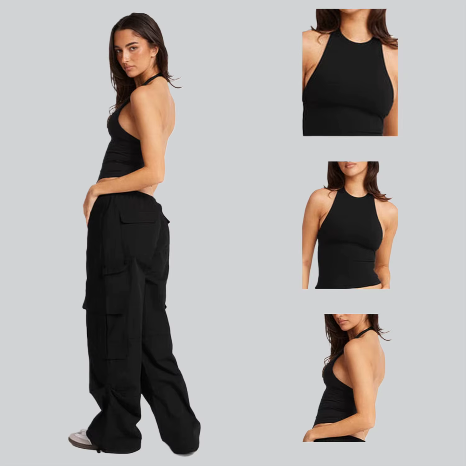 Vêtements de Yoga à col amovible transfrontalier