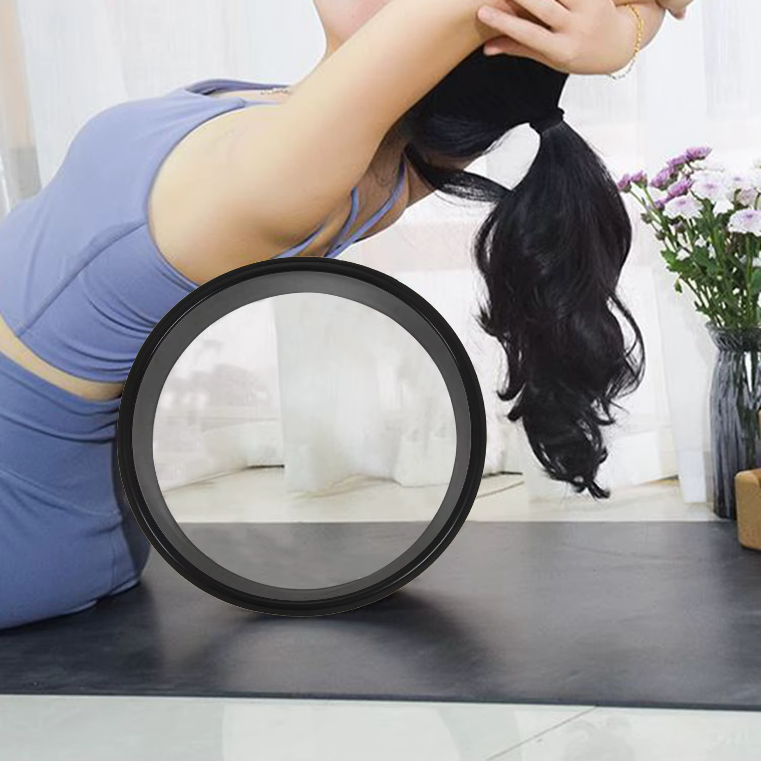 Roue de yoga en bois HW-Wood