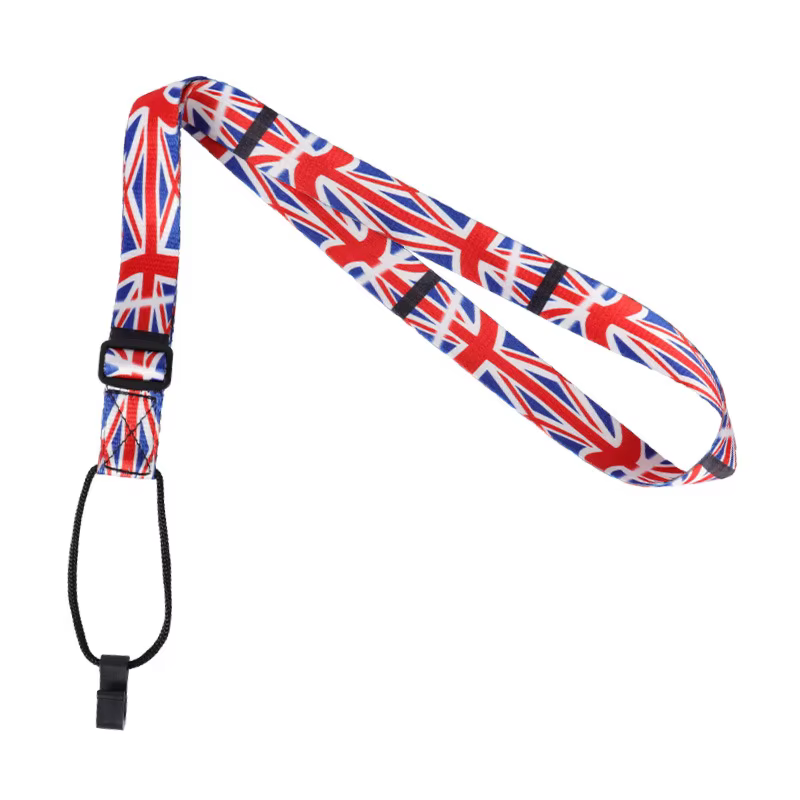 Sangle réglable pour ukulélé, ruban imprimé à clipser, style hawaïen, ceinture à 4 cordes, écharpe, accessoires
