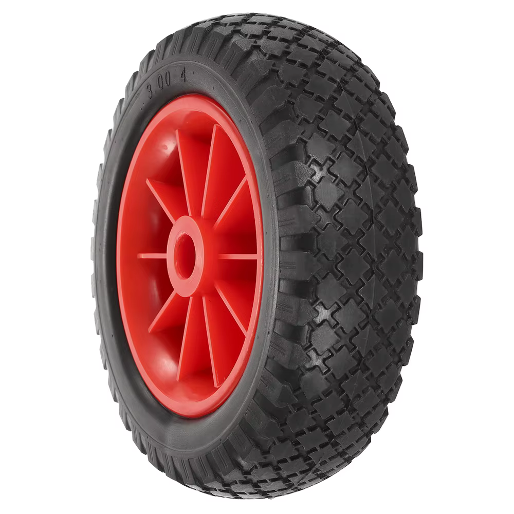 1 pièce Roue pneumatique de 8'' / 10'' pour remplacement de pneu de kayak, canoë, chariot ou chariot de transport