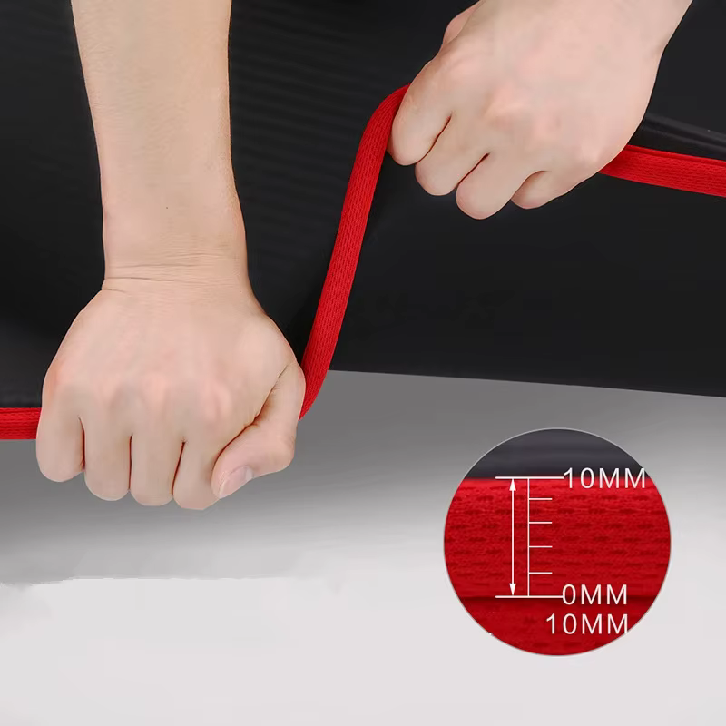Tapis de yoga extra épais de 10 mm pour débutants